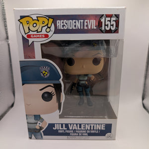 Funko Pop! Games Vinyl - Resident Evil - Jill Valentine #155 Vaulted Rare Figure FRENLY BRICKS - Open 7 Days