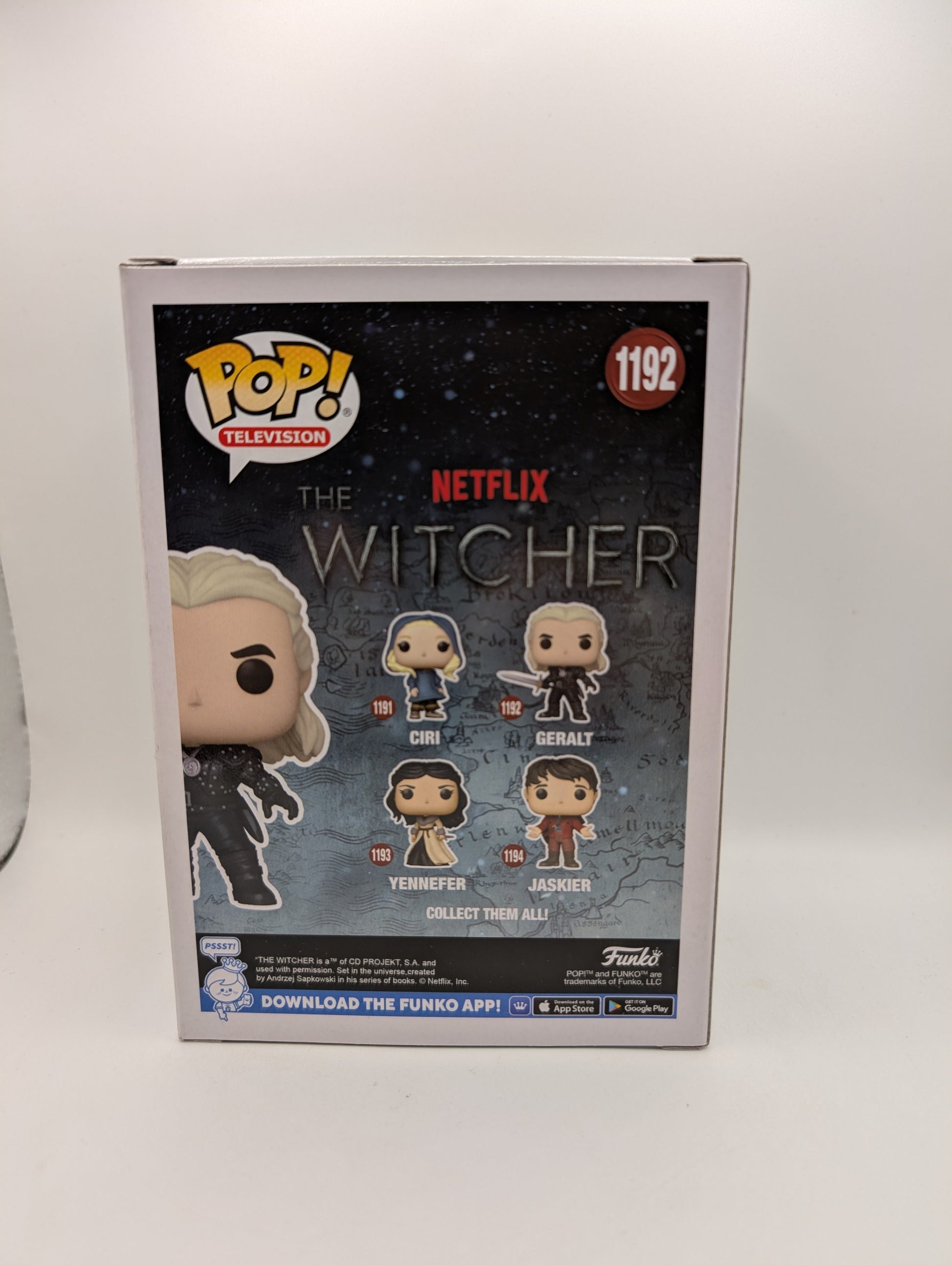 Funko Pop! Vinyl - The Witcher Geralt Chase 1192 FRENLY BRICKS - Open 7 Days