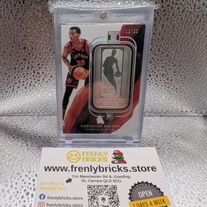 2022-23 Panini Impeccable Christian Koloko /20 Troy Ounce Fine Silver FRENLY BRICKS - Open 7 Days