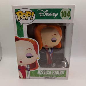 FUNKO POP! Disney Jessica Rabbit Film #104 Vinyl Figure FRENLY BRICKS - Open 7 Days