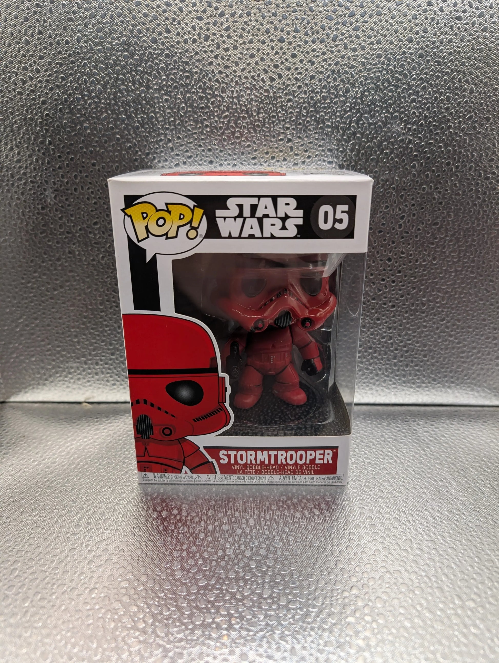 FUNKO Pop Vinyl Stormtrooper Red #05 FRENLY BRICKS - Open 7 Days