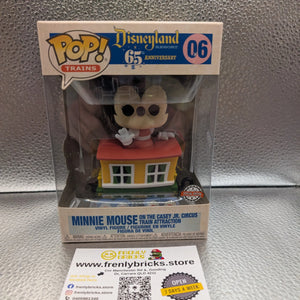 Disneyland 65th Anniversary - Minnie Train Carriage US Exclusive Pop! Vinyl 06 FRENLY BRICKS - Open 7 Days