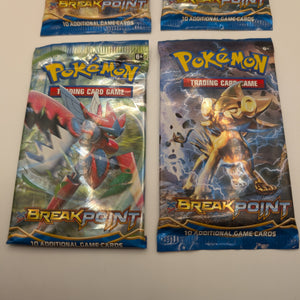XY BREAKPoint - Sealed 4 Booster Pack Art Set - Pokémon XY TCG FRENLY BRICKS - Open 7 Days