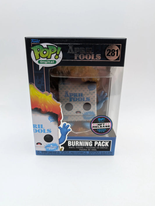 Funko Pop! Vinyl: Funko - Burning Pack (Digital Pop! Release) - Funko 1400 PCS FRENLY BRICKS - Open 7 Days