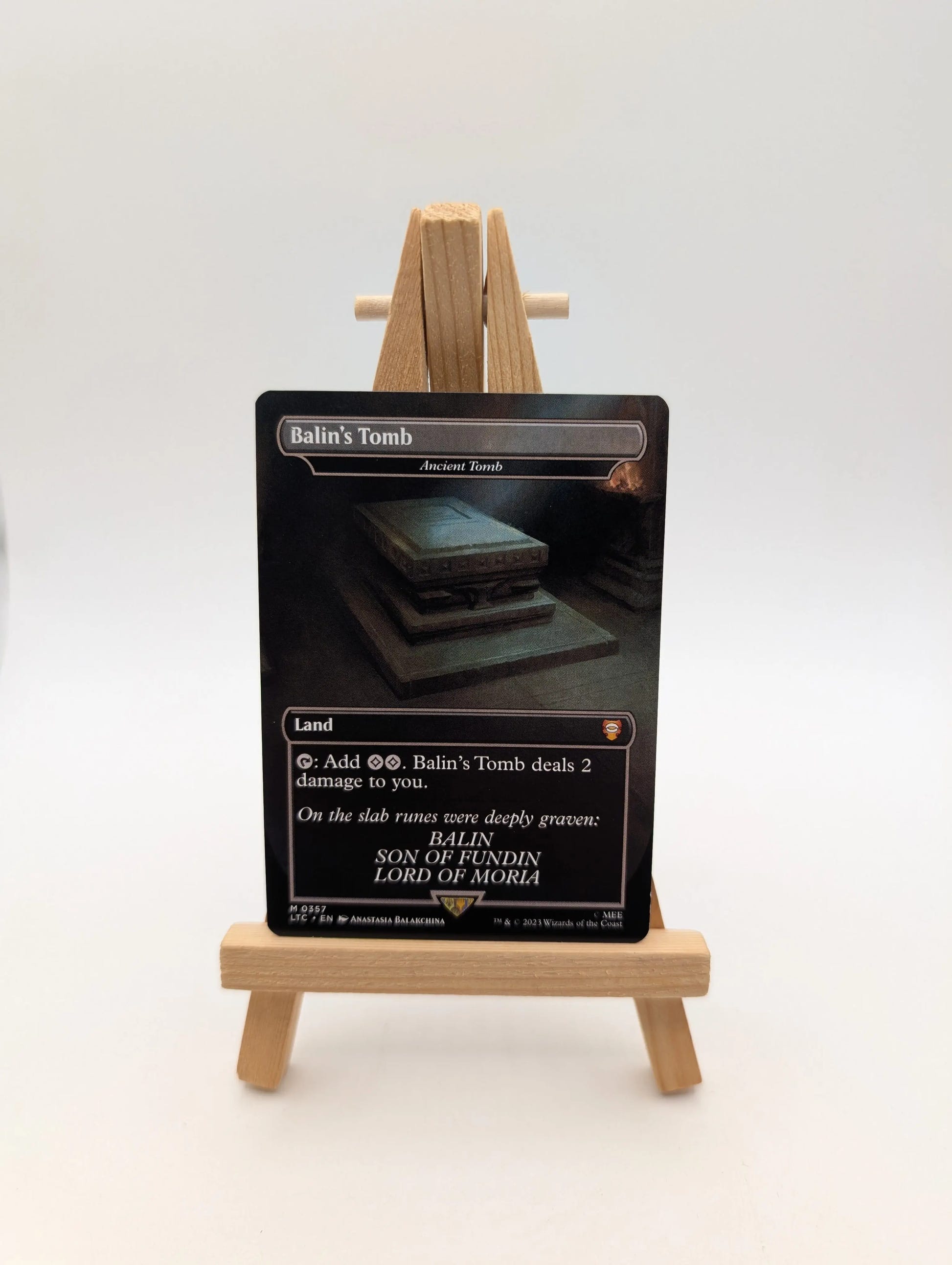 Balin's Tomb Foil - MTG Universes Beyond Lord of the Rings -0357 - NM FRENLY BRICKS - Open 7 Days image 1