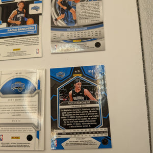 Orlando Magic NBA Basketball Card Lot, Rookies, Patch, Auto, Graded, Paolo Banchero FRENLY BRICKS - Open 7 Days