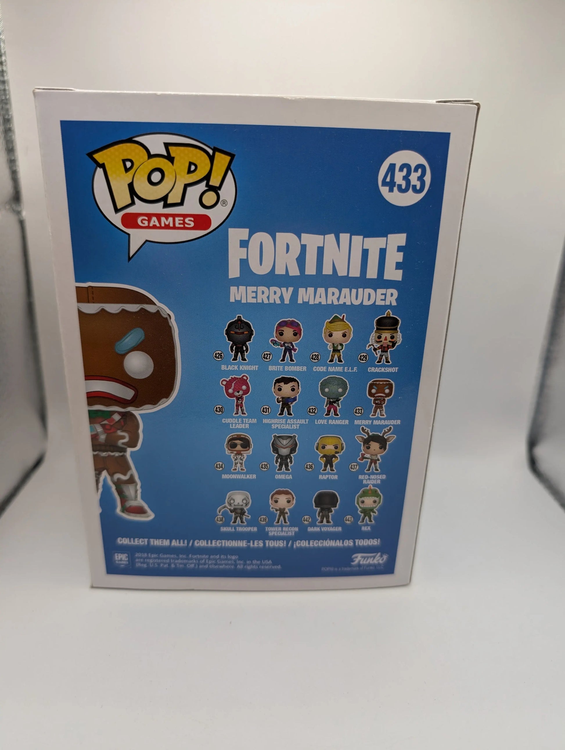 Funko POP! Merry Marauder Fortnite #433 FRENLY BRICKS - Open 7 Days