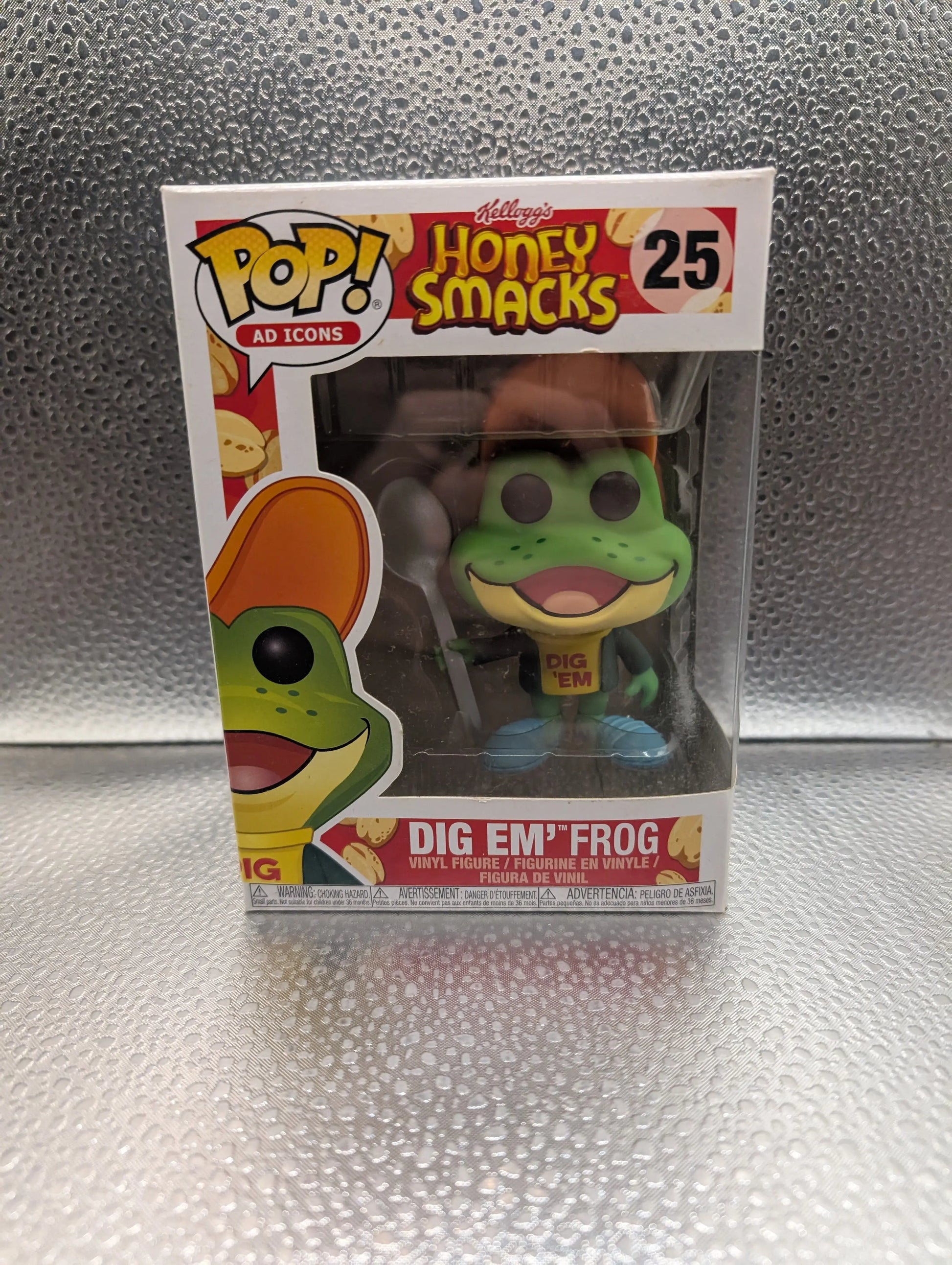 FUNKO Pop Vinyl Dig Em' Frog Ad Icons #25 FRENLY BRICKS - Open 7 Days