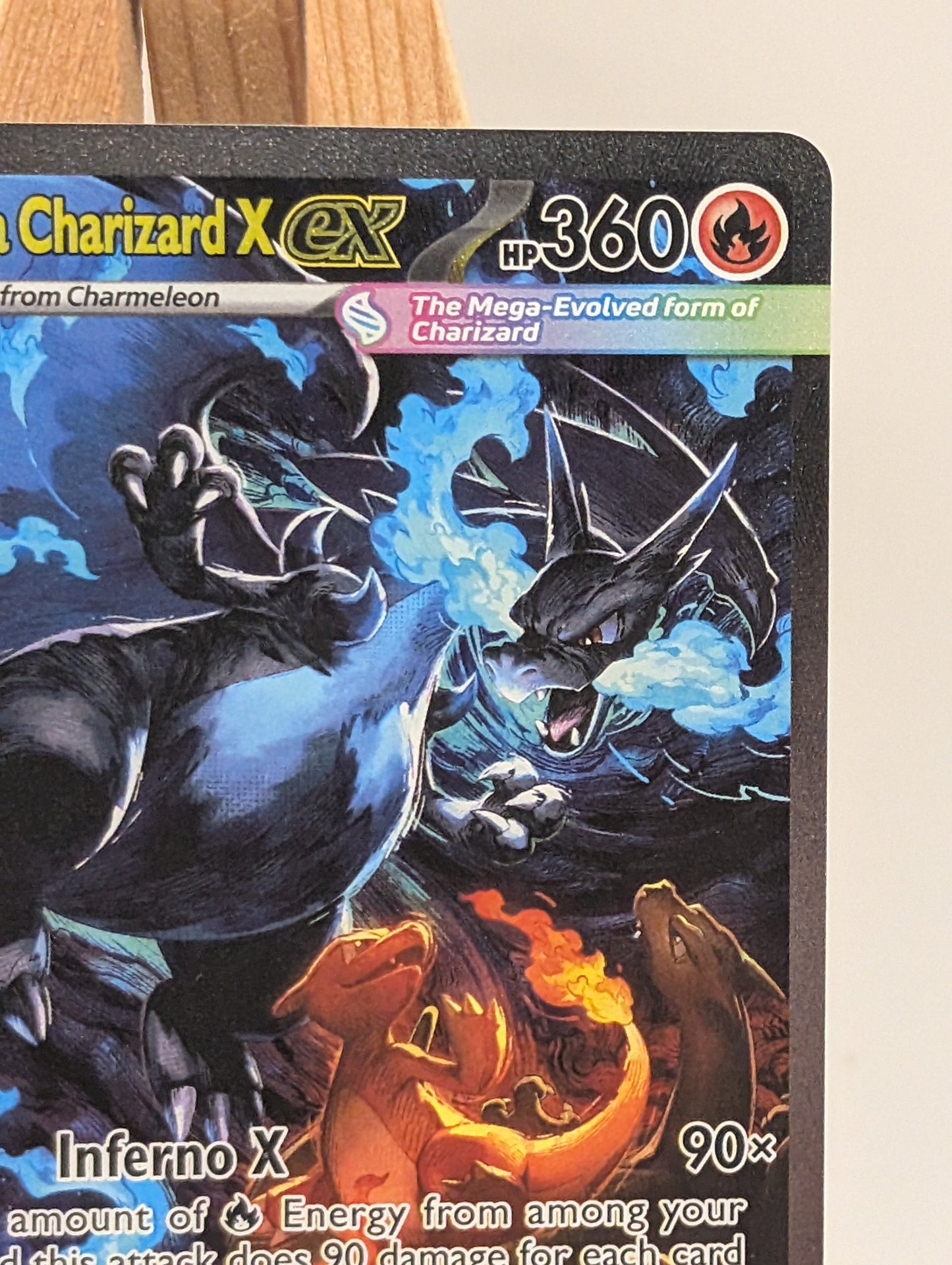 MEGA CHARIZARD X EX #125/094 SIR ME02: PHANTASMAL FLAMES HOLO POKEMON TCG FRENLY BRICKS - Open 7 Days