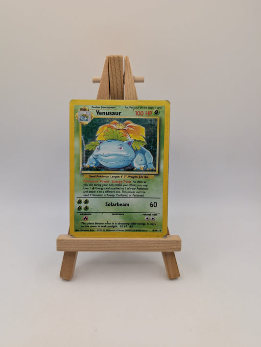 Pokémon TCG Venusaur Base Set 15/102 Holo Unlimited Holo Rare FRENLY BRICKS - Open 7 Days