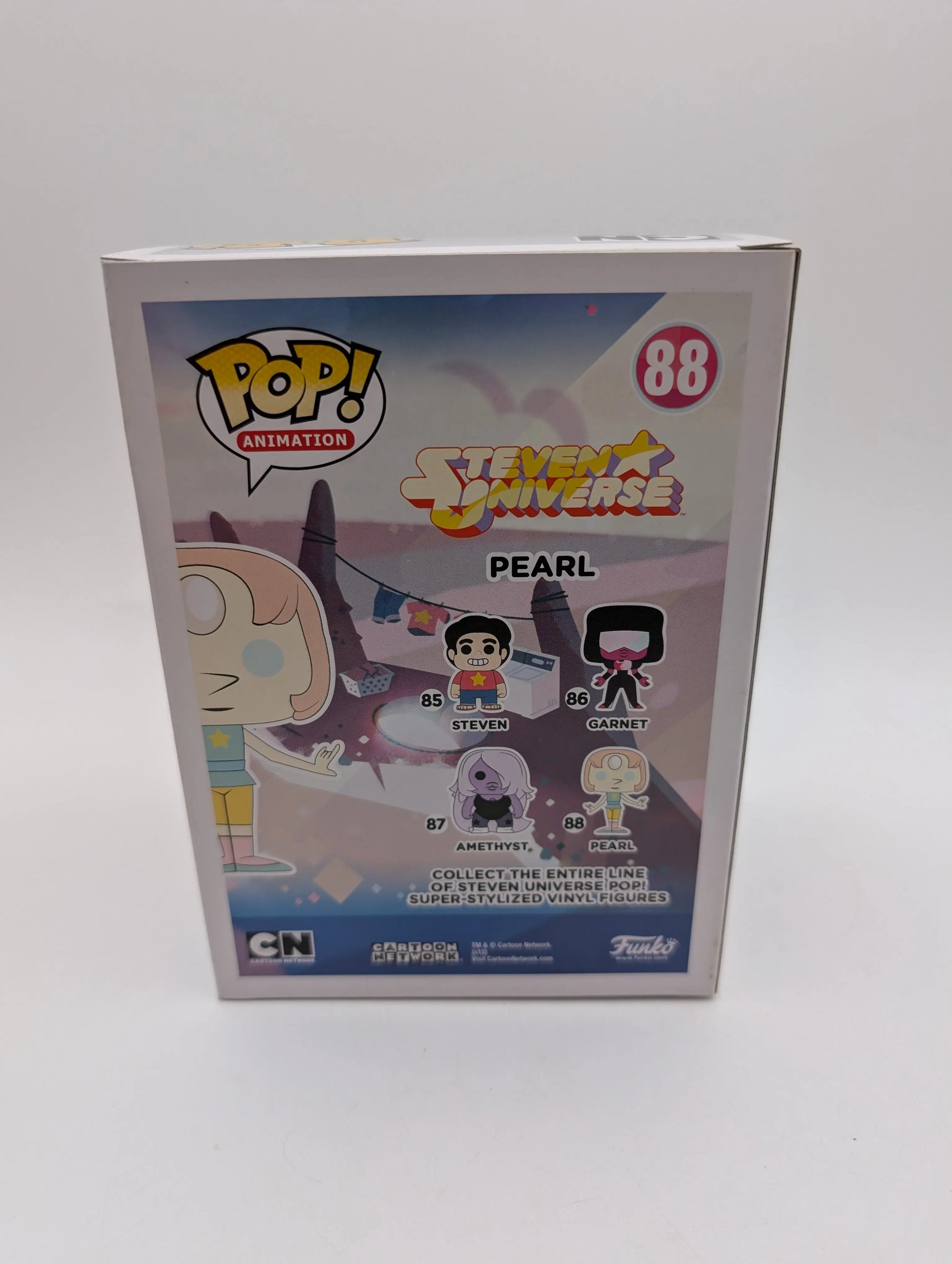 Funko Pop Animation Steven Universe Pearl Vinyl Figure Action Figure 88 FRENLY BRICKS - Open 7 Days