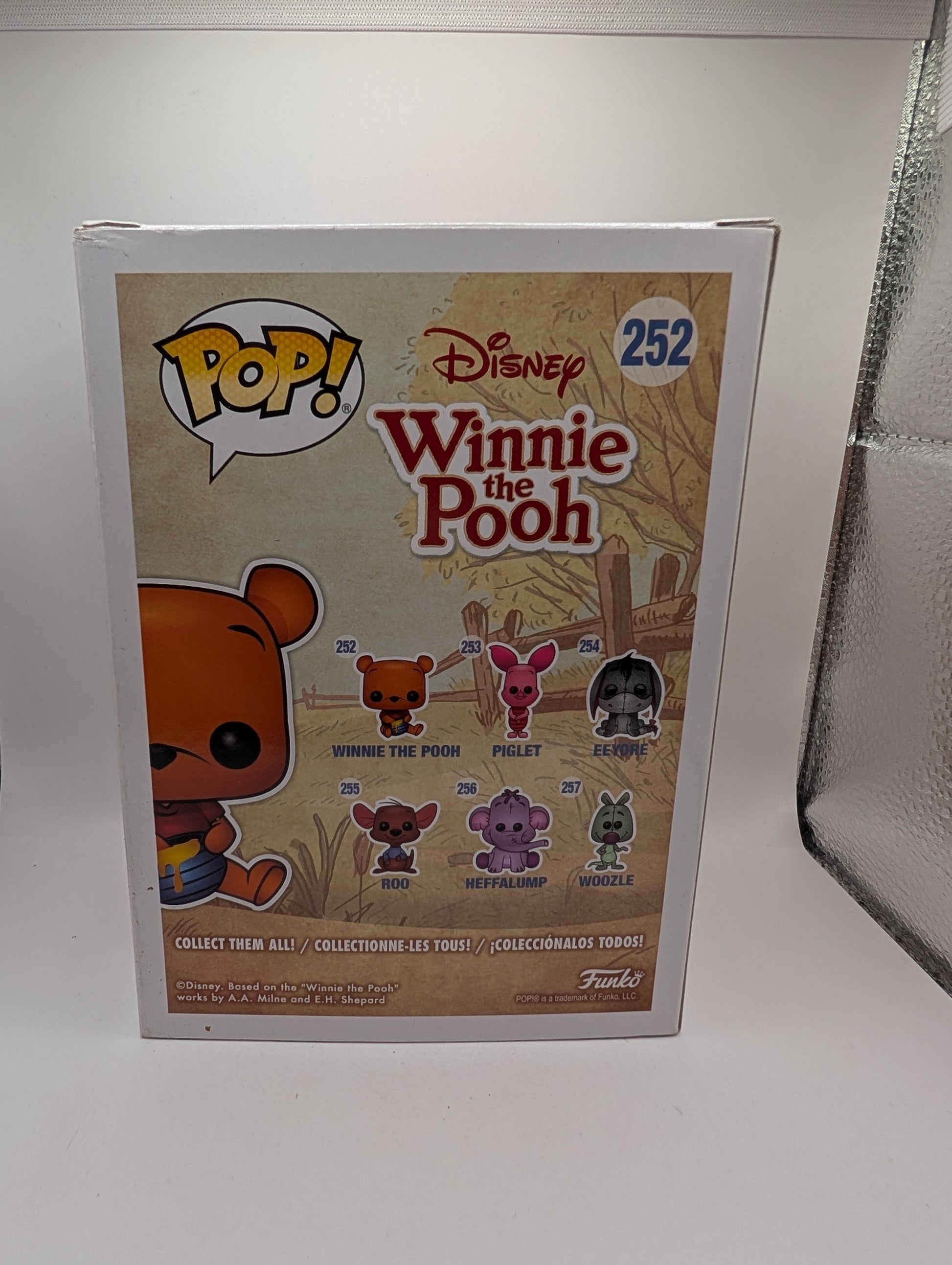 Funko Pop! - Disney: Winnie the Pooh - Winnie the Pooh #252 - Flocked FRENLY BRICKS - Open 7 Days