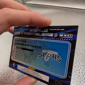 Victor Wembanyama 08/10 RC Recon World Travelers Panini FRENLY BRICKS - Open 7 Days