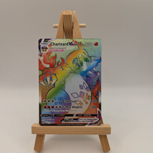 Charizard VMAX 074/073 Rainbow Secret Rare Pokemon Champion's Path Near Mint #2 FRENLY BRICKS - Open 7 Days