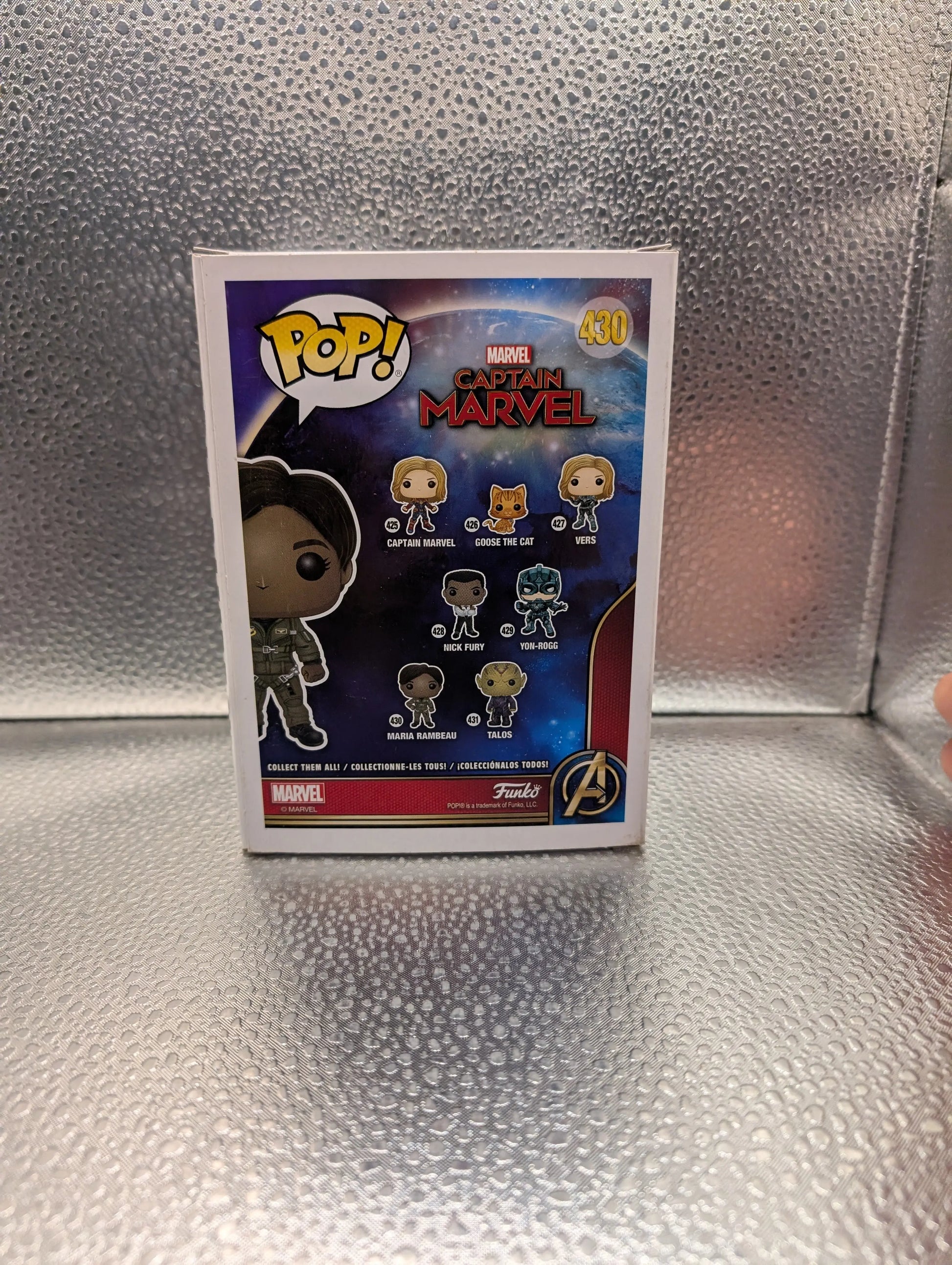 FUNKO Pop Vinyl Maria Rambeau Marvel #430 FRENLY BRICKS - Open 7 Days