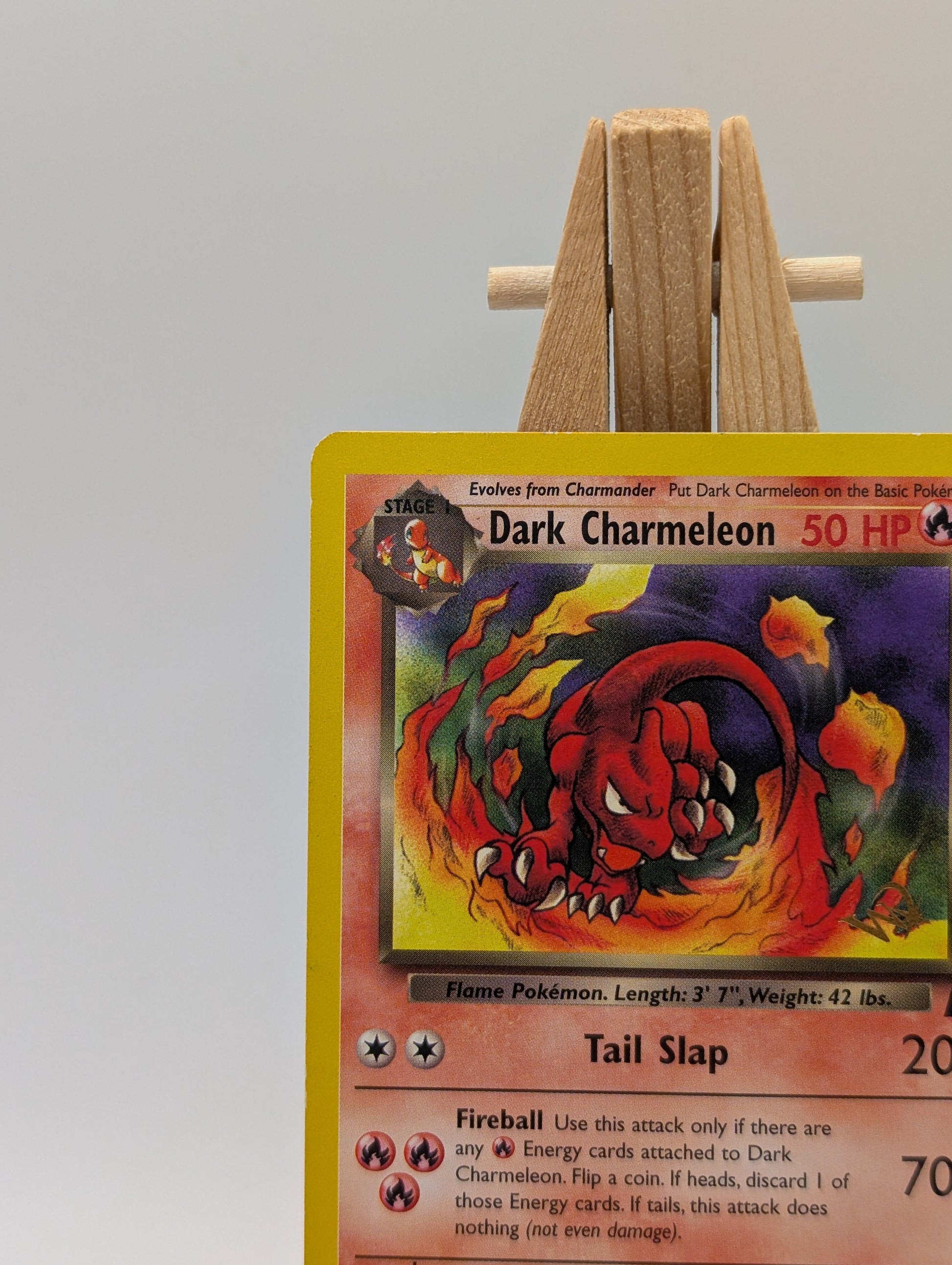 Pokemon - Dark Charmeleon - Team Rocket - W Stamp 32/82 WOTC see pics FRENLY BRICKS - Open 7 Days