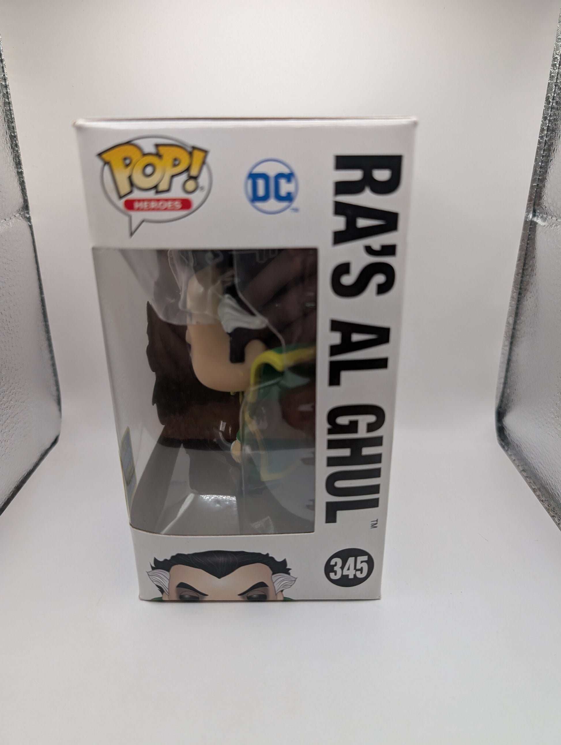 DC Comics Ras Al Ghul SDCC Exclusive Pop! Vinyl Figure #345 FRENLY BRICKS - Open 7 Days