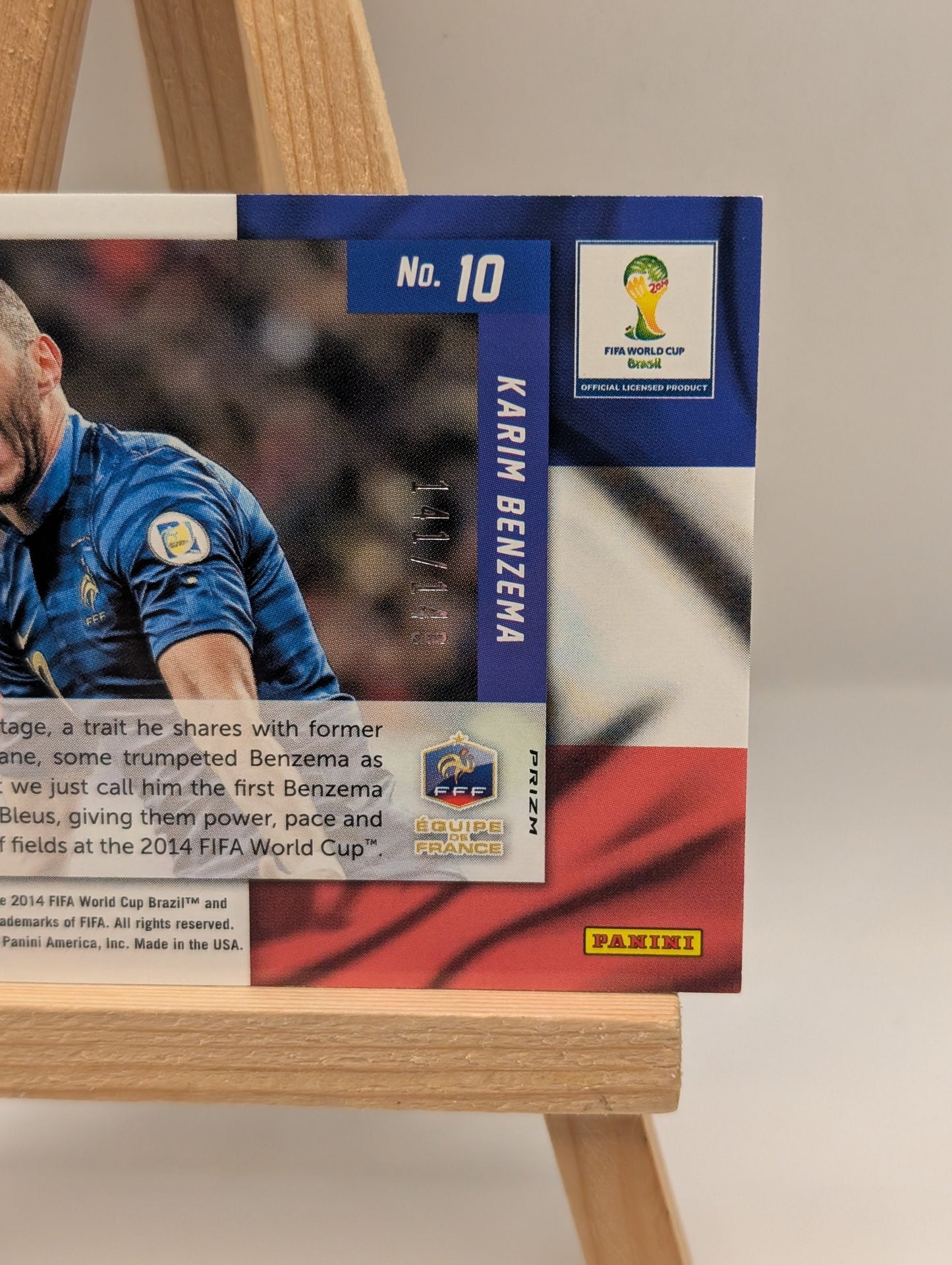 2014 Panini Prizm World Cup Karim Benzema Net Finders Red /149 France FRENLY BRICKS - Open 7 Days