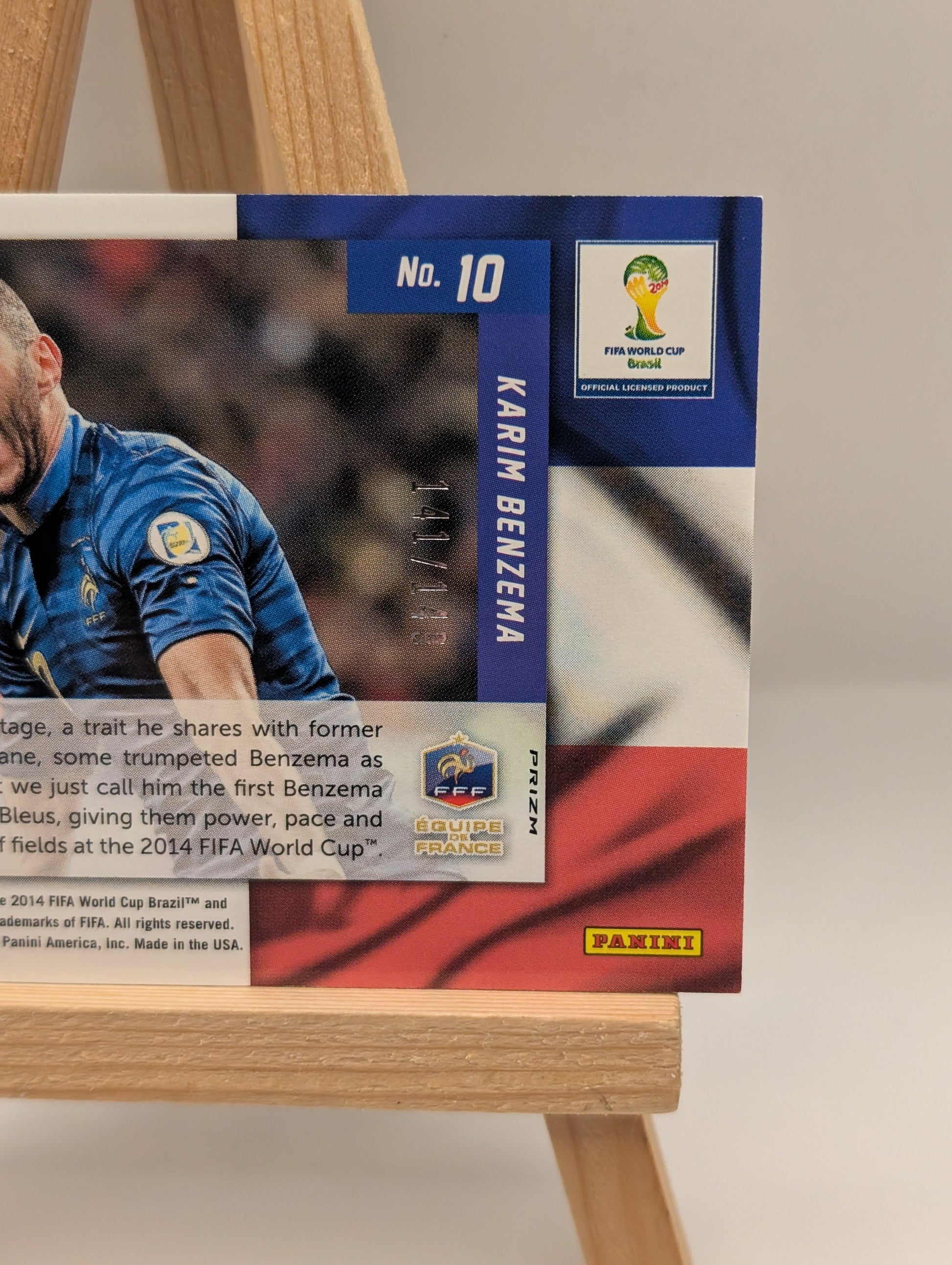 2014 Panini Prizm World Cup Karim Benzema Net Finders Red /149 France FRENLY BRICKS - Open 7 Days