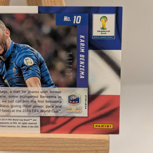 2014 Panini Prizm World Cup Karim Benzema Net Finders Red /149 France FRENLY BRICKS - Open 7 Days