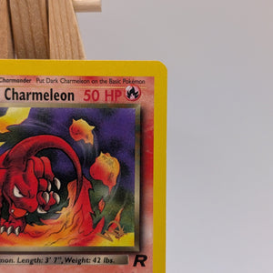 Pokemon - Dark Charmeleon - Team Rocket - W Stamp 32/82 WOTC FRENLY BRICKS - Open 7 Days