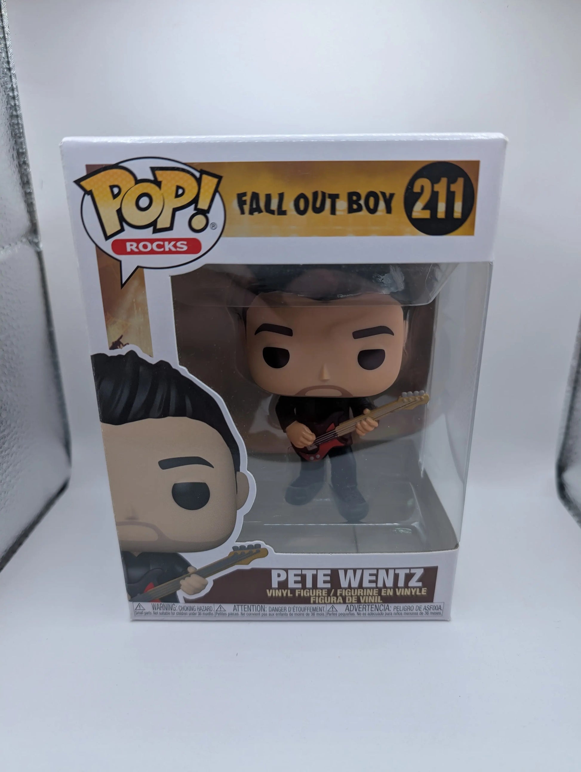 FUNKO POP! VINYL - Pete Wentz  - # 211 - Fall Out Boys FRENLY BRICKS - Open 7 Days