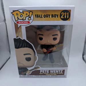 FUNKO POP! VINYL - Pete Wentz  - # 211 - Fall Out Boys FRENLY BRICKS - Open 7 Days
