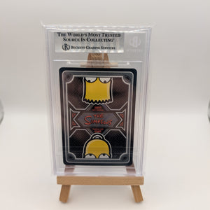 2003 WOTC WIZARDS OF THE COAST THE SIMPSONS TCG DANCIN HOMER SIMPSON CARD BGS 8.5 FRENLY BRICKS - Open 7 Days