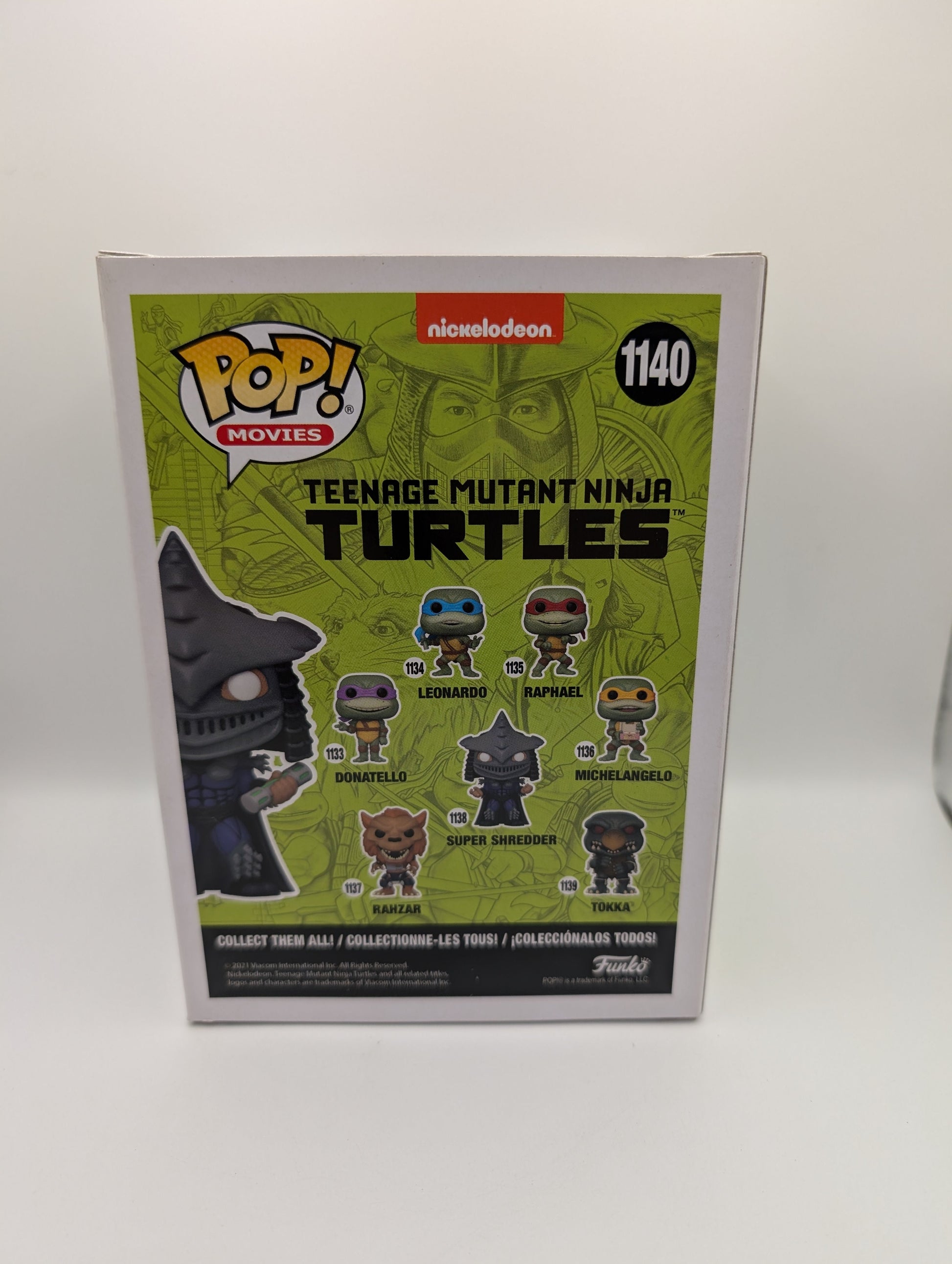 Shredder With Weapon TMNT Glow FS 1140 Funko Pop Vinyl FRENLY BRICKS - Open 7 Days