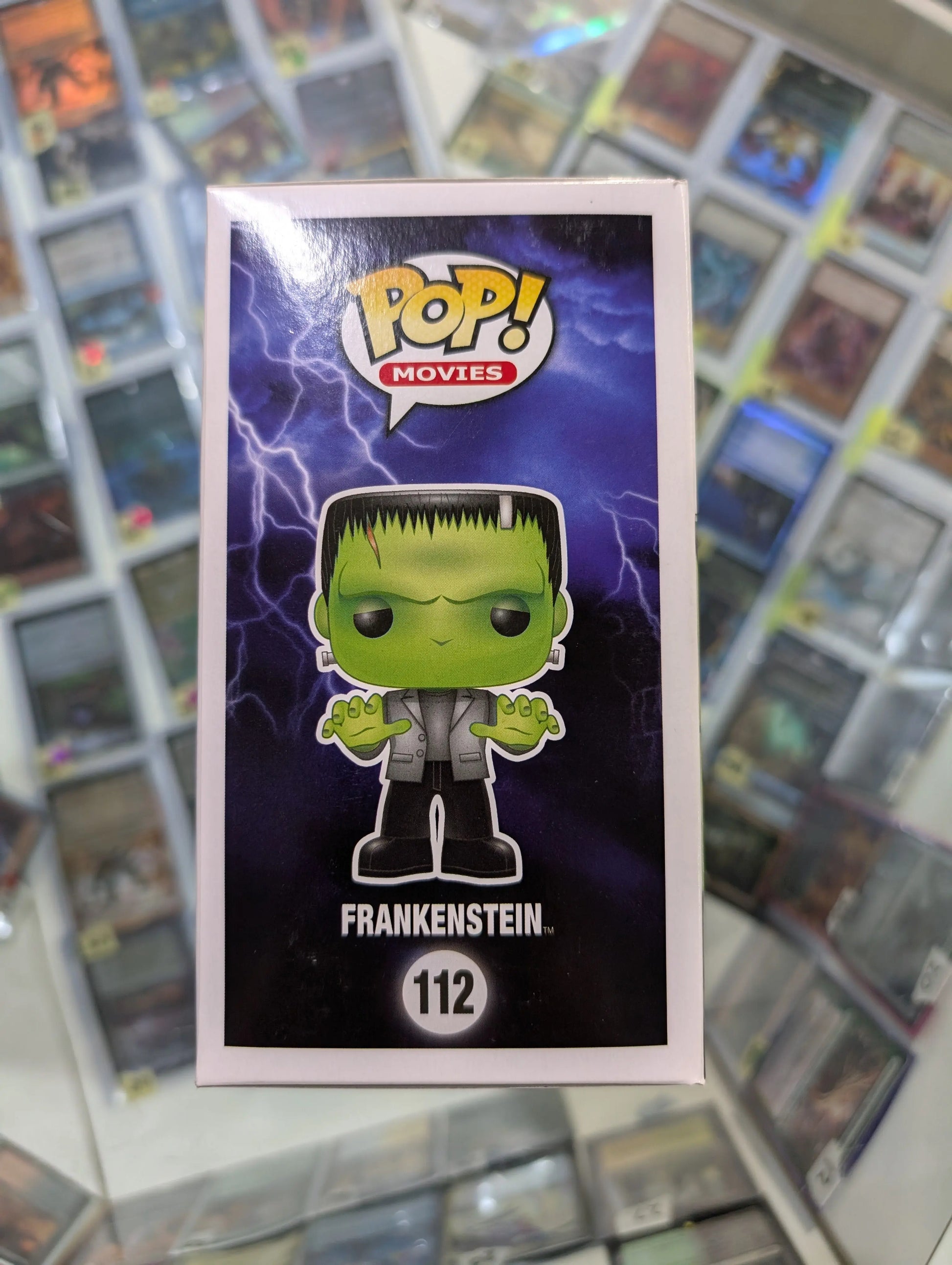 Funko Pop! Universal Monsters  Frankenstein #112 Vaulted 2014 FRENLY BRICKS - Open 7 Days