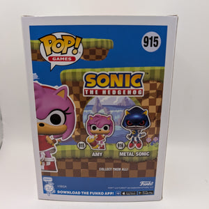 Funko Pop! Games Sonic the Hedgehog 915 Amy Vinyl