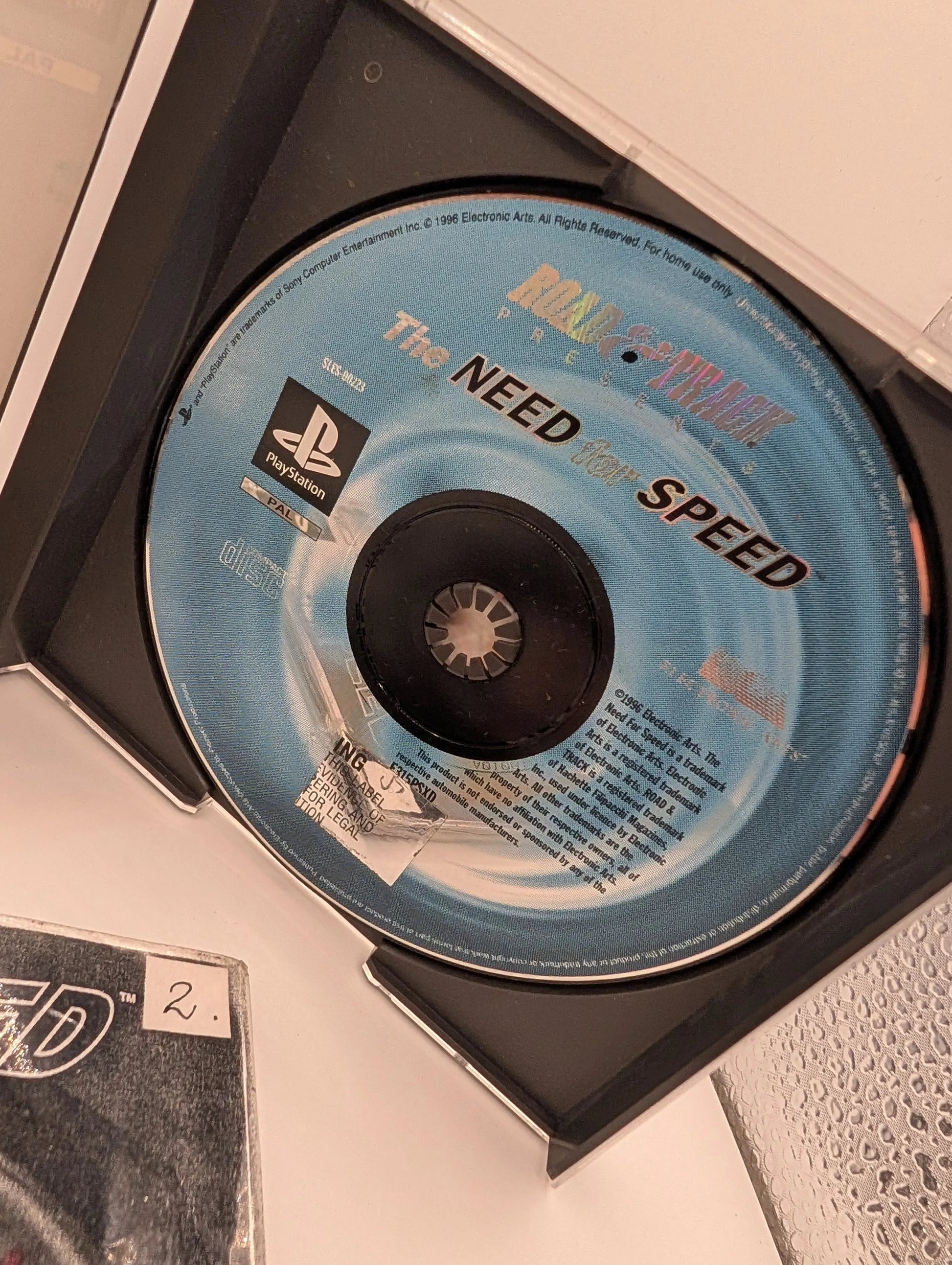 The Need For Speed Sony PlayStation 1 PS1 Game Complete With Manual PAL Video Game FRENLY BRICKS - Open 7 Days