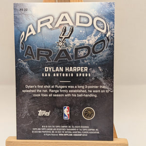 2025-26 Topps Chrome - Paradox Dylan Harper #PX-22 (RC) FRENLY BRICKS - Open 7 Days