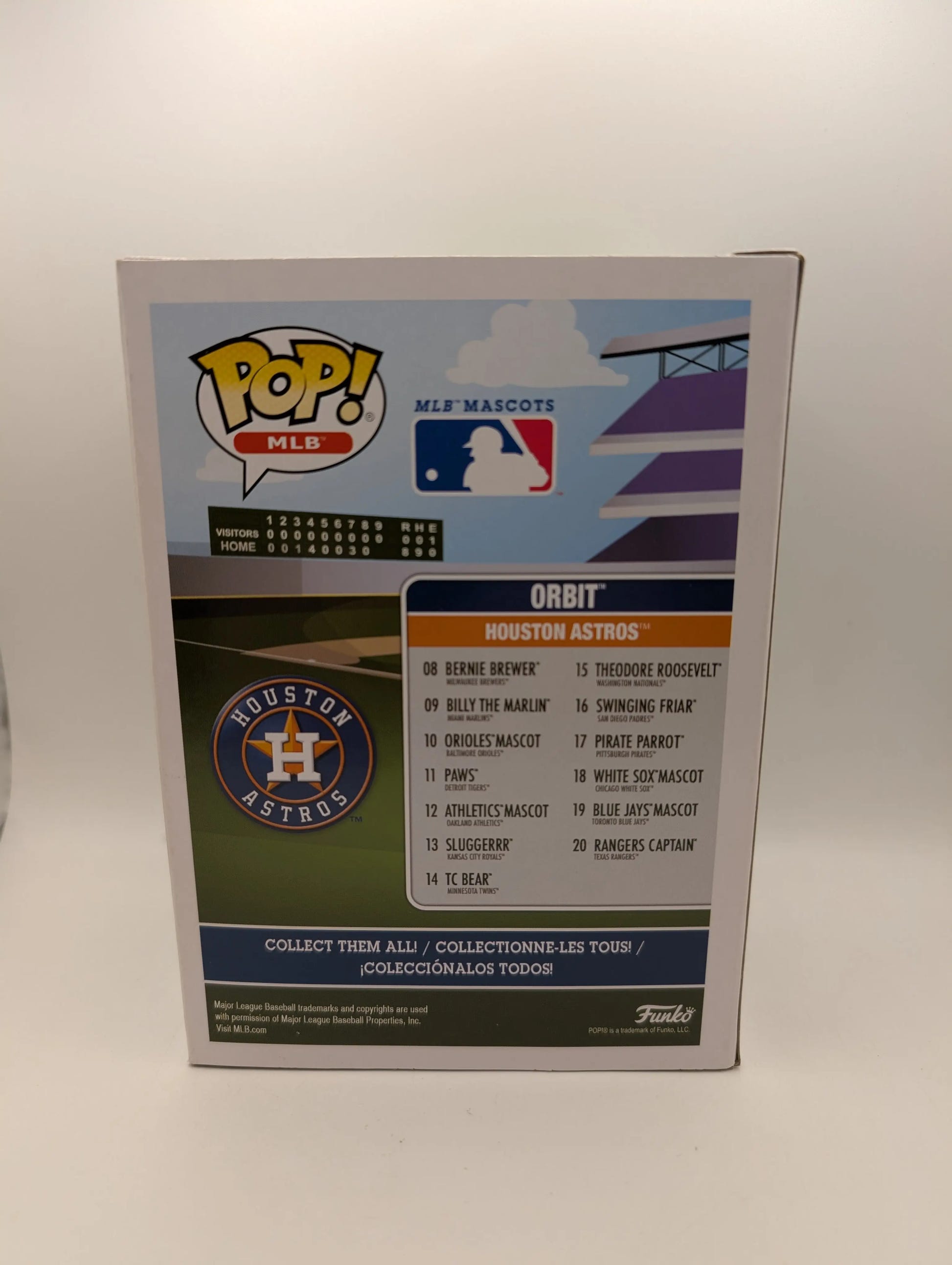 Funko POP! MLB Mascots Orbit #04 Houston Astros Vaulted Baseball Vinyl, photo 4 image 4