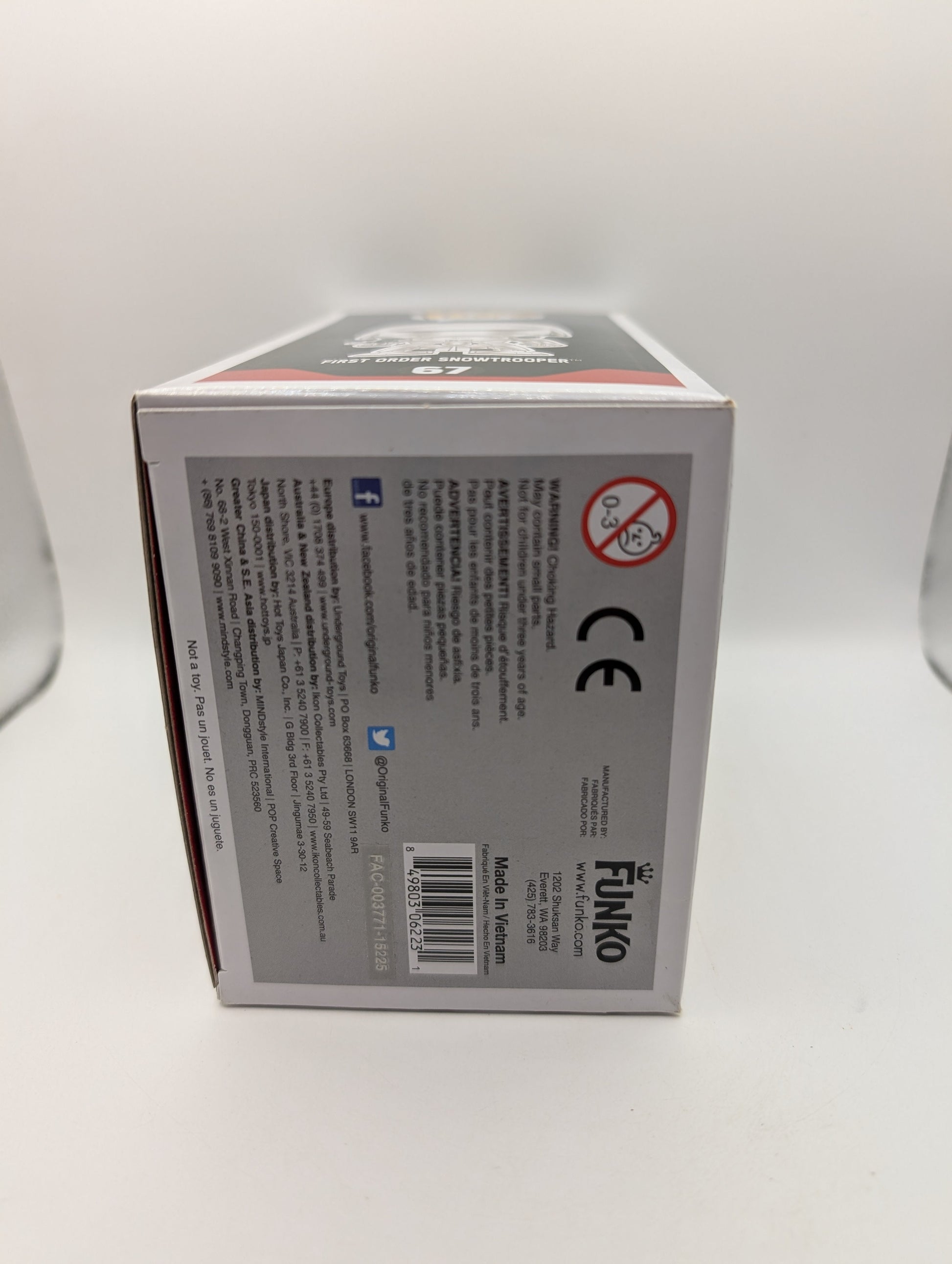 Pop! Viynl #67 Star Wars First Order Snow Trooper Dark Side Empire FRENLY BRICKS - Open 7 Days