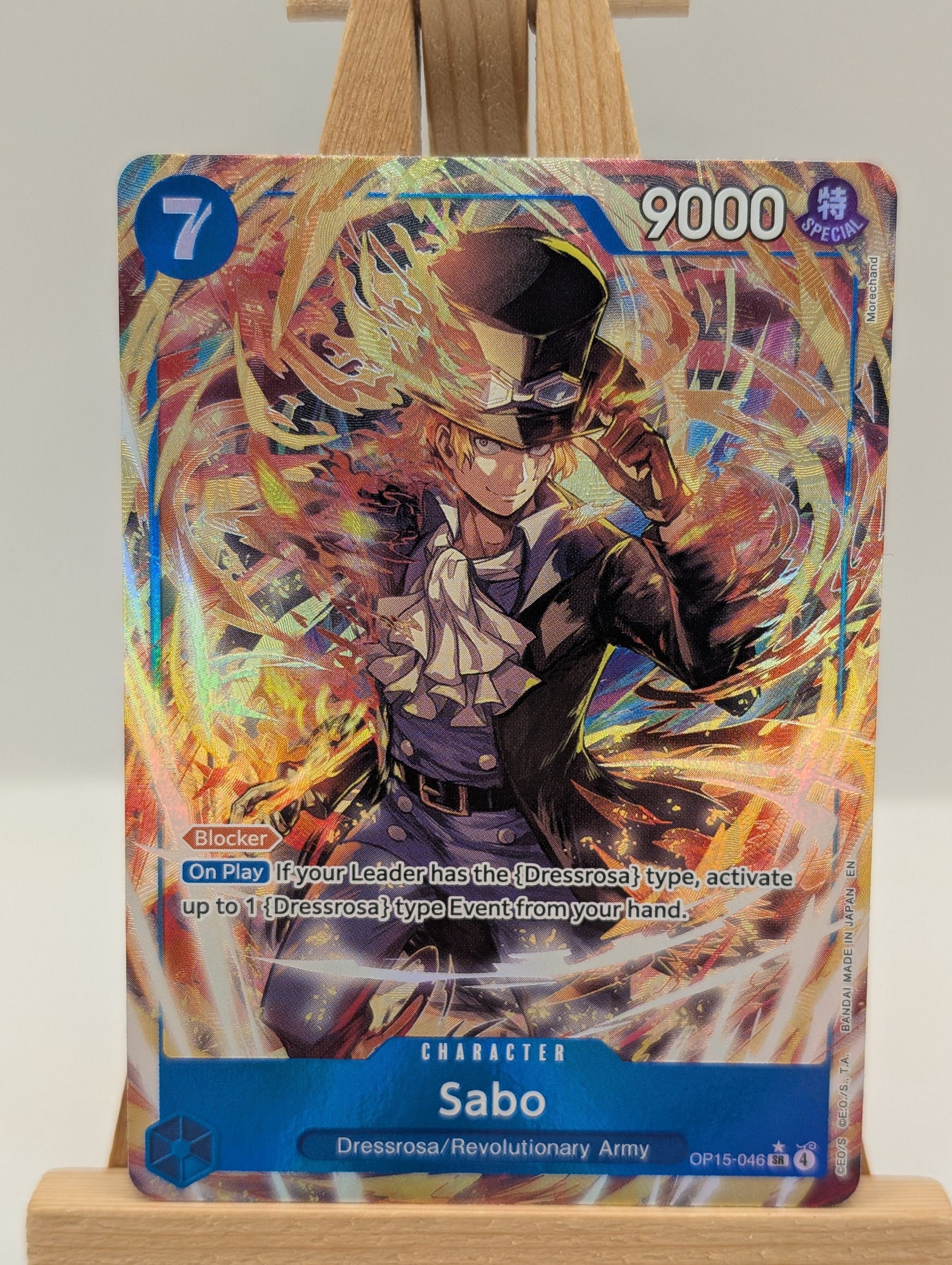 Sabo OP15-046 Alt Art | NM | Adventure on Kami's Island One Piece English FRENLY BRICKS - Open 7 Days image 2