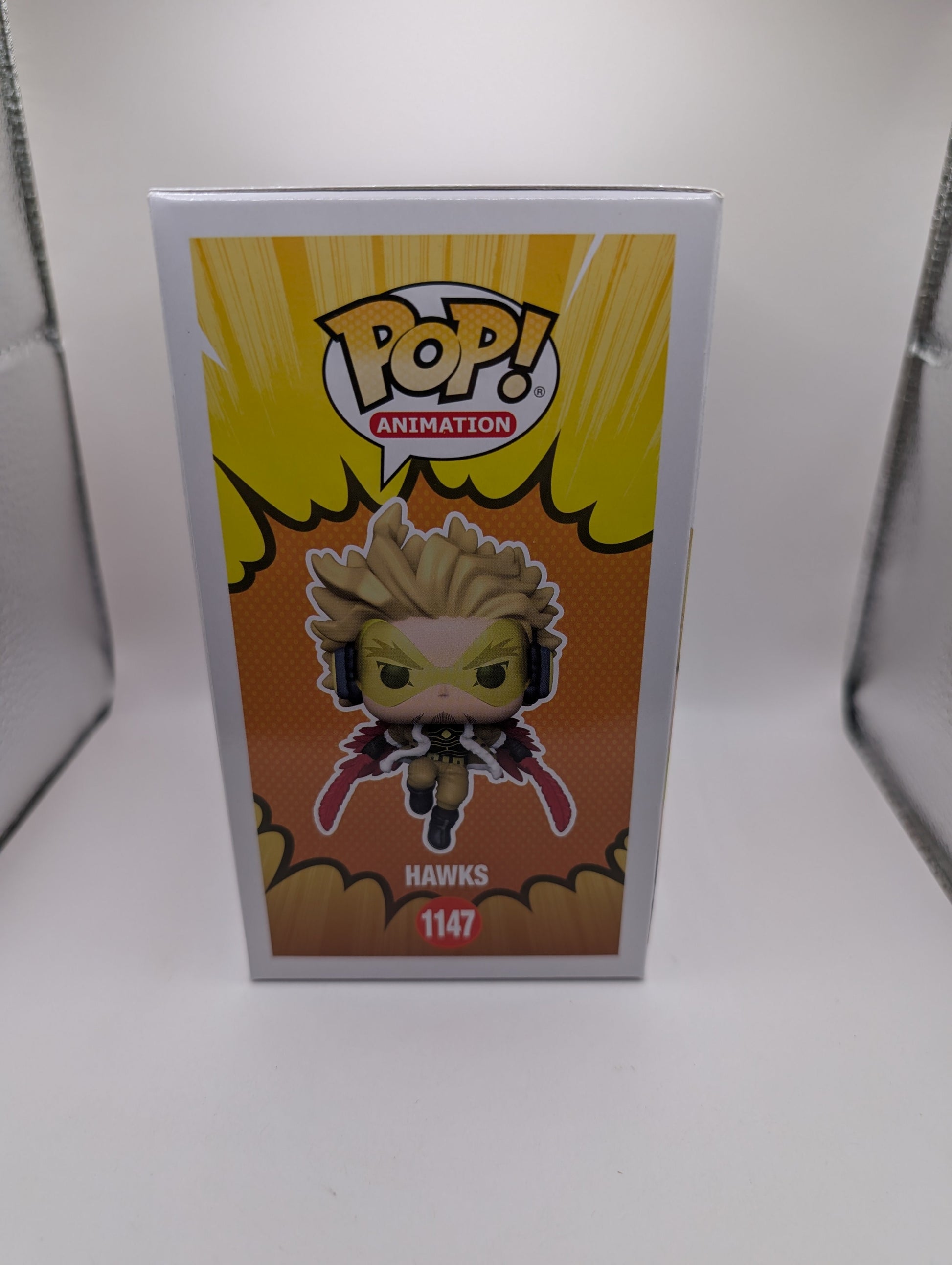 My Hero Academia Hawks (Flocked) #1147 Chalice Exclusive Funko Pop Vinyl FRENLY BRICKS - Open 7 Days