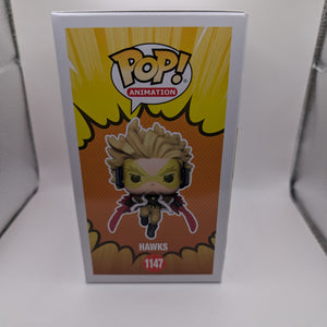 My Hero Academia Hawks (Flocked) #1147 Chalice Exclusive Funko Pop Vinyl FRENLY BRICKS - Open 7 Days