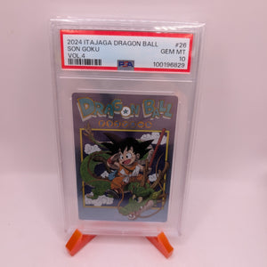 PSA 10 GEM MINT! SON GOKU  2024 ITAJAGA Vol.4  SUPER DRAGON BALL BAndai Card FRENLY BRICKS - Open 7 Days