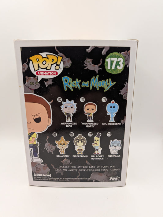 FUNKO POP VINYL - ANIMATION - RICK AND MORTY - WEAPONIZED MORTY - #173