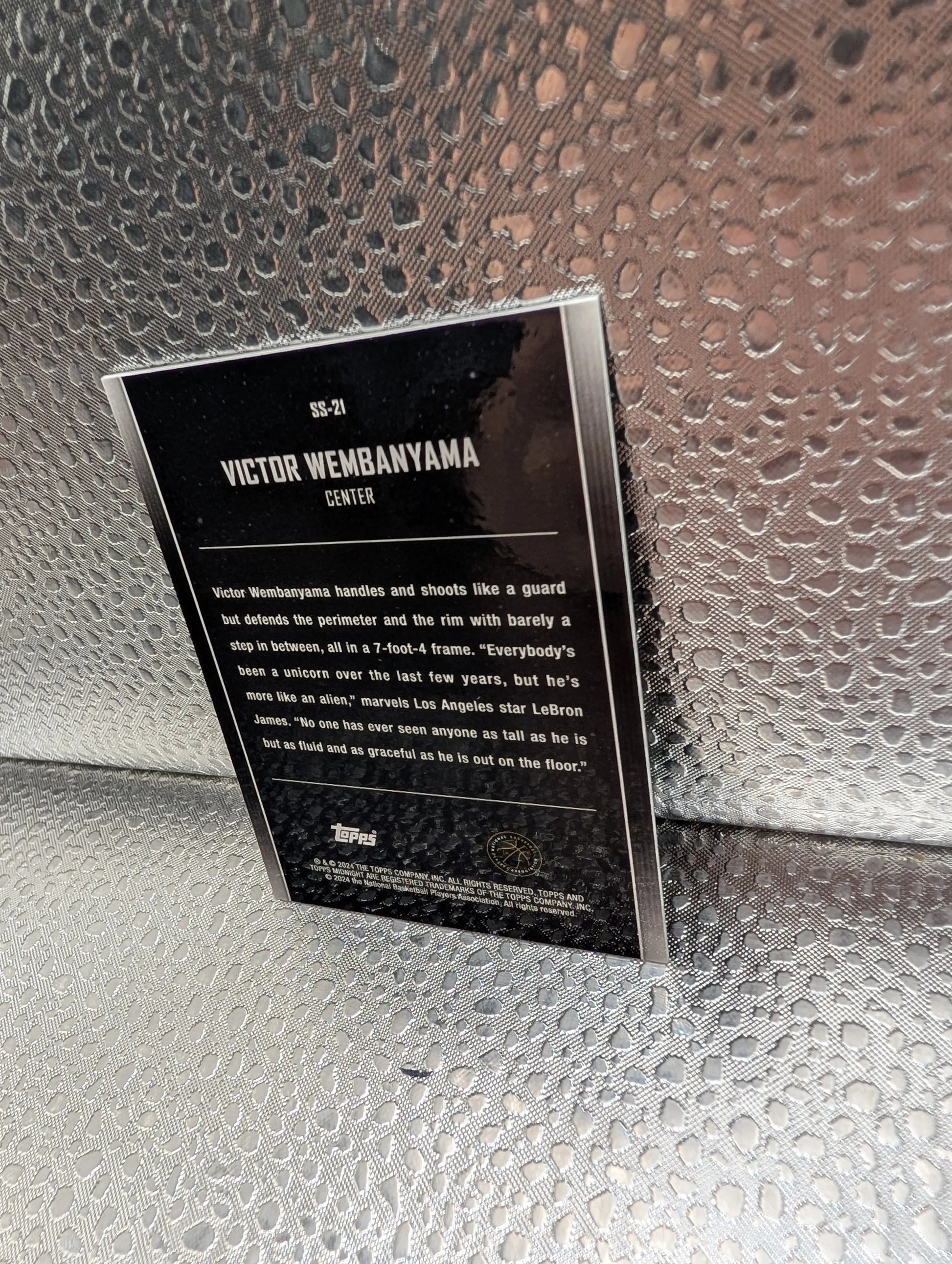 Midnight Star Studded Victor Wembanyama 1/5 FRENLY BRICKS - Open 7 Days