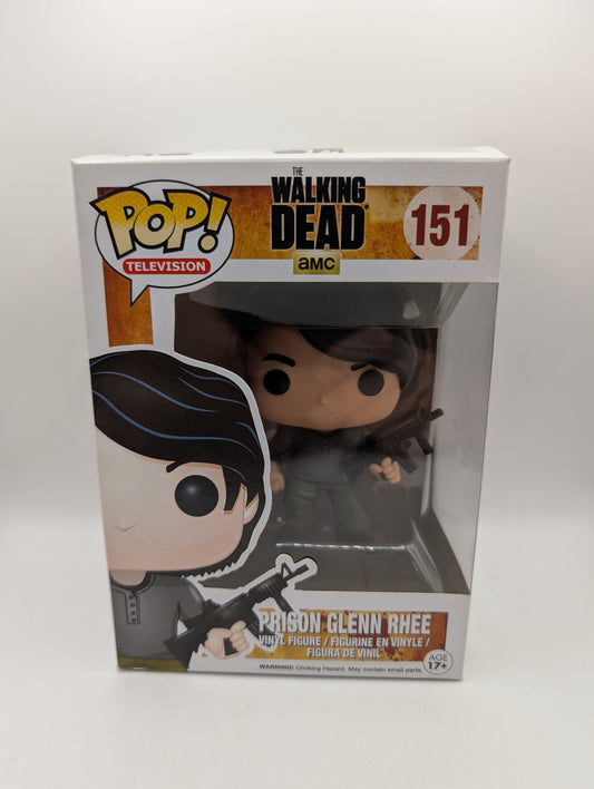Prison Glenn Rhee 151 ~ The Walking Dead ~ Funko Pop Vinyl ~ AMC Television FRENLY BRICKS - Open 7 Days