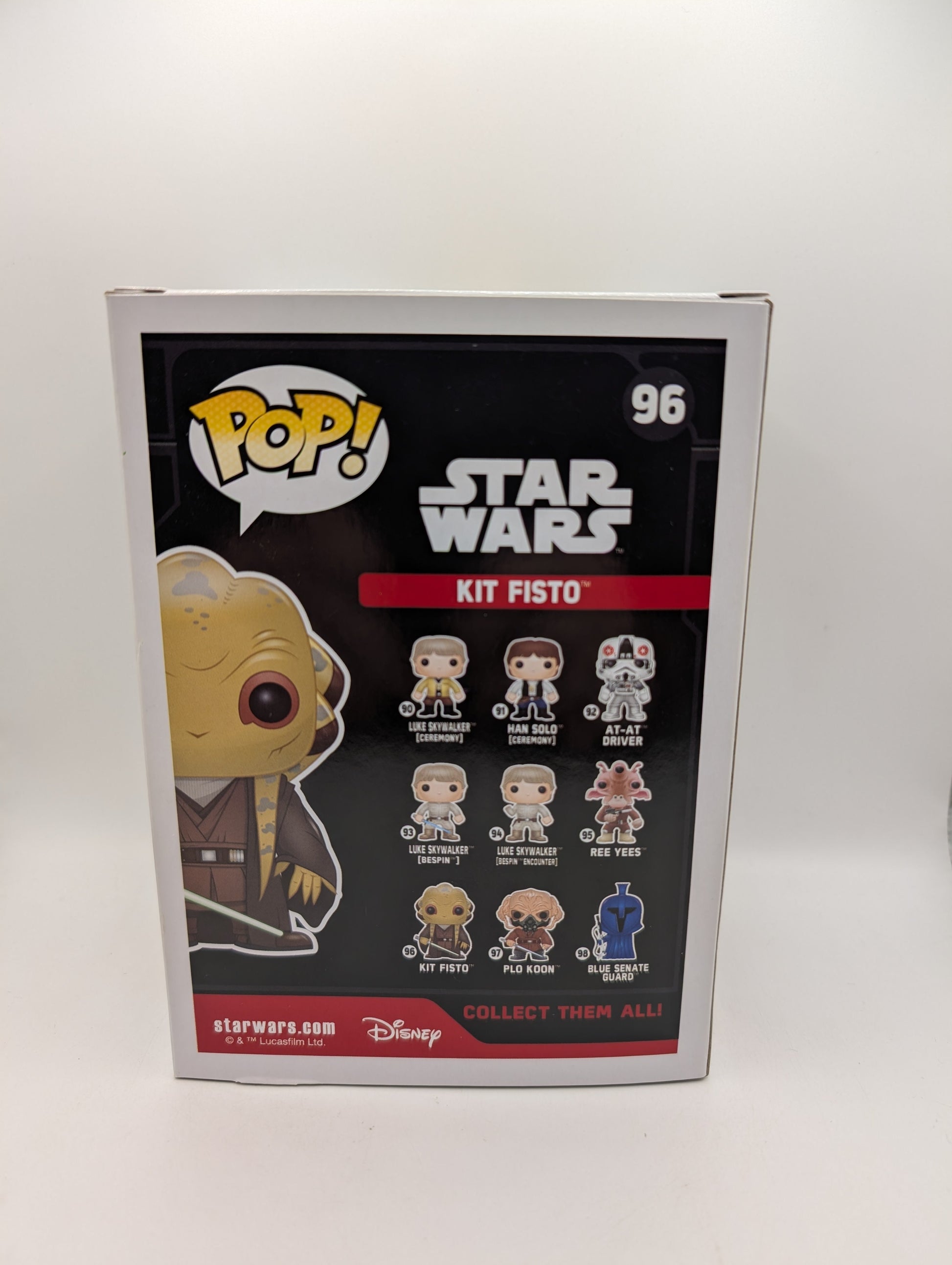 Funko POP! Movies Star Wars #96 Kit Fisto Vinyl Bobble-head FRENLY BRICKS - Open 7 Days