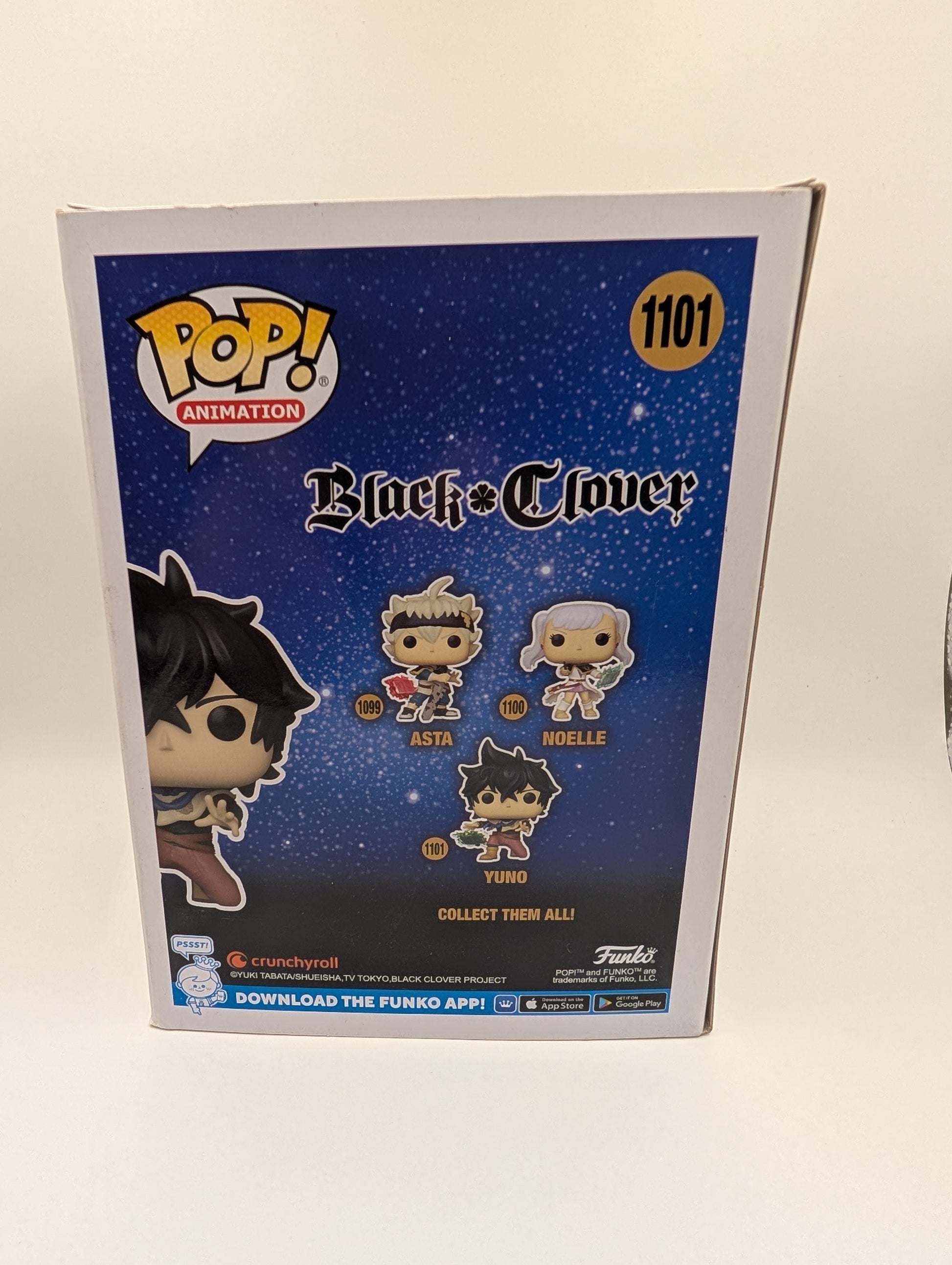 Black Clover - Yuno Pop! Vinyl Figure #1101 FRENLY BRICKS - Open 7 Days