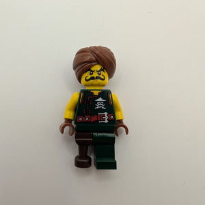 LEGO Ninjago Sky Pirate Minifigure Foot Soldier w/ Turban Peg Leg 853544 njo231 FRENLY BRICKS - Open 7 Days