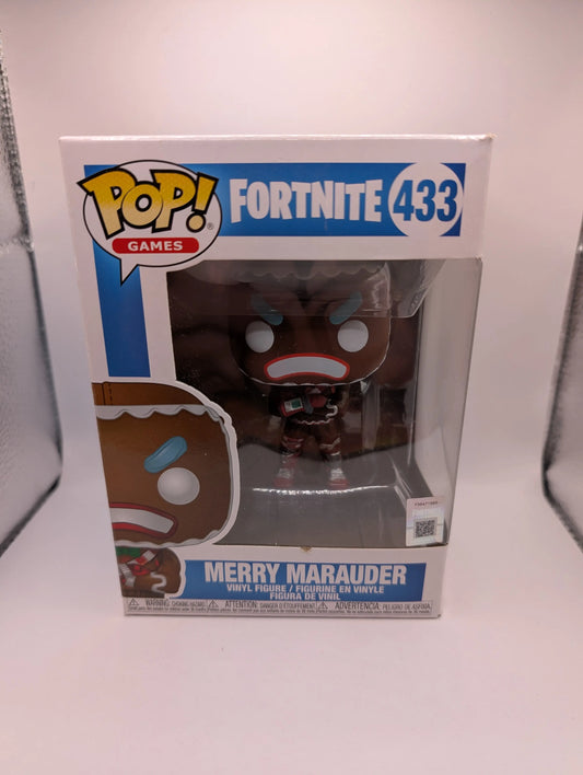 Funko POP! Merry Marauder Fortnite #433 FRENLY BRICKS - Open 7 Days