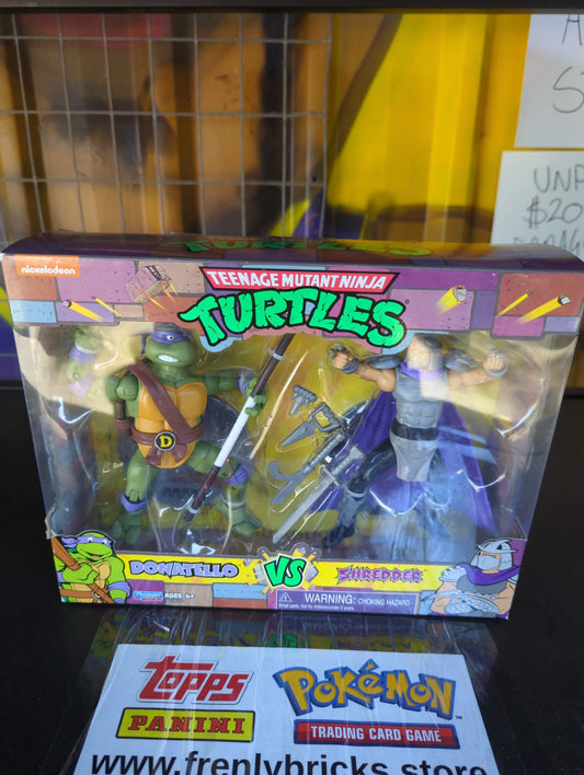 TMNT (1987) - Donatello vs. Shredder Classic Collection 6” Action Figure 2 Pack FRENLY BRICKS - Open 7 Days