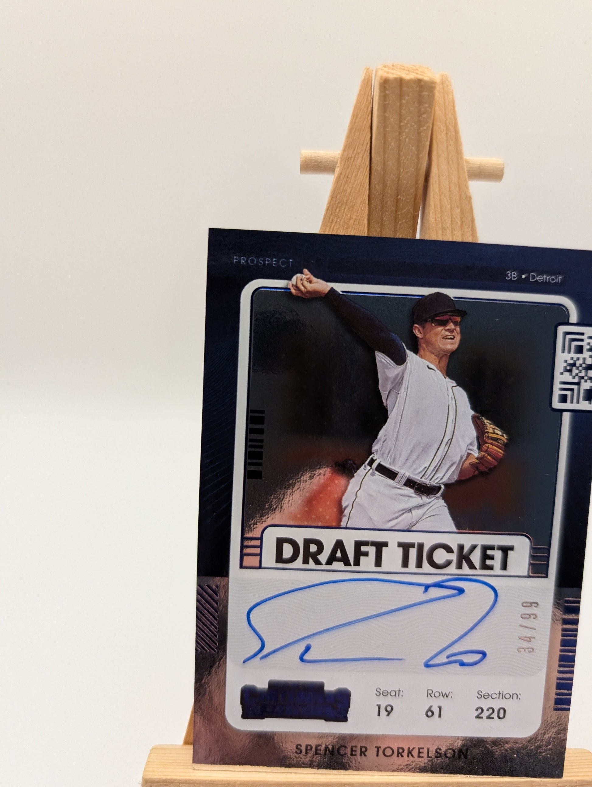 2021  Panini Contenders Spencer Torkelson Draft Ticket Auto /99 | Detroit Tigers FRENLY BRICKS - Open 7 Days