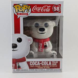 Funko POP! Ad Icons Coca-Cola #58 Coca-Cola Polar Bear Vinyl Collectable Rare FRENLY BRICKS - Open 7 Days