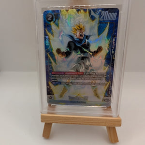 Dragon Ball Super Trunks: GT Fusion World FB04-114 Alternate Art SR Foil PSA 10 #FB04-11 FRENLY BRICKS - Open 7 Days